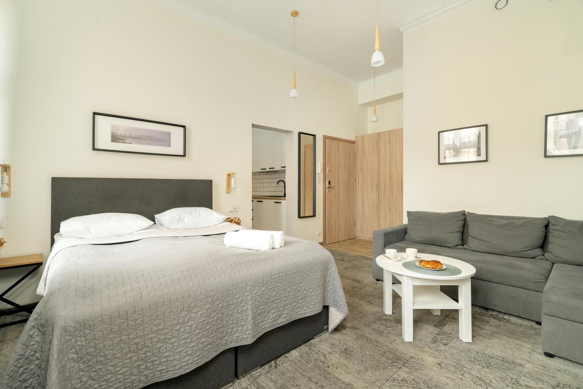 Jasne Studia Very Berry W Centrum Poznania By Renters
